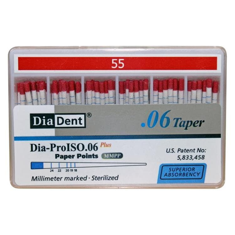 Diadent Paper Point Special Tapered 6% Endodontic Paper Points