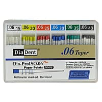 Diadent Paper Point Special Tapered 6% Endodontic Paper Points