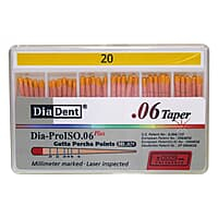 DiaDent Gutta Percha Points 6% – Special Tapered Root Canal Points