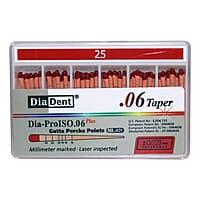 DiaDent Gutta Percha Points 6% – Special Tapered Root Canal Points