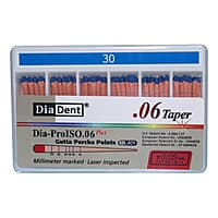 DiaDent Gutta Percha Points 6% – Special Tapered Root Canal Points