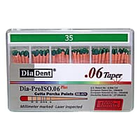 DiaDent Gutta Percha Points 6% – Special Tapered Root Canal Points