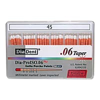 DiaDent Gutta Percha Points 6% – Special Tapered Root Canal Points