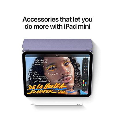 2021 Apple iPad Mini with A15 Bionic chip (Wi-Fi, 256GB) - Starlight (6th Generation)