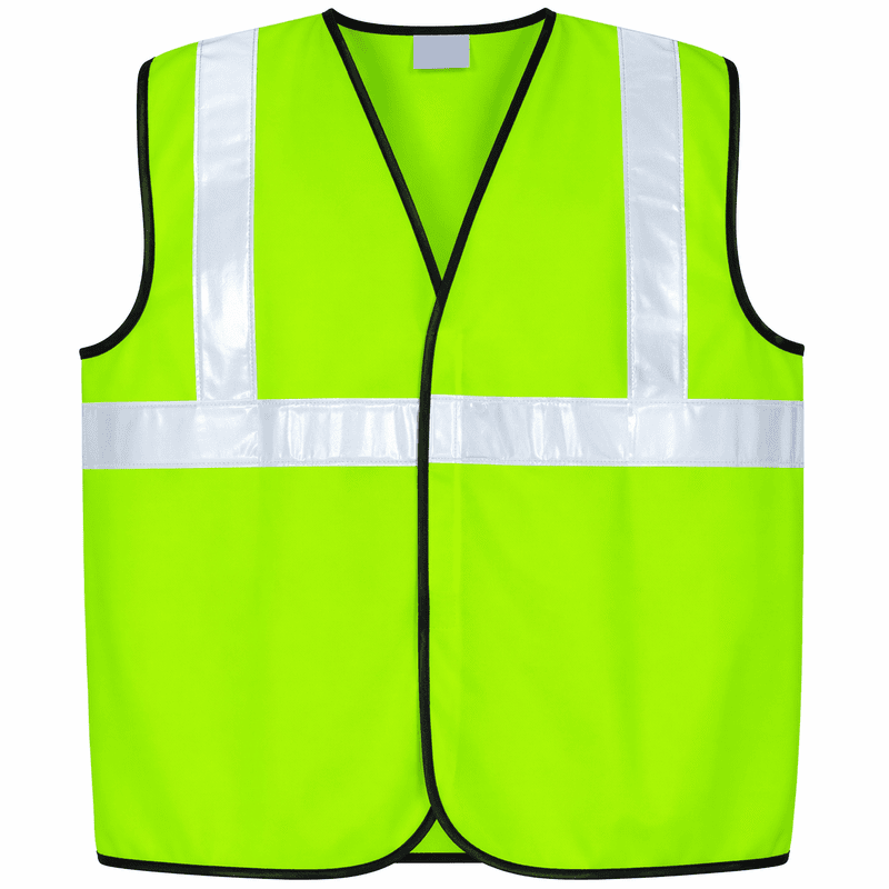 Reflective Safety Jacket 2" Reflective- Green