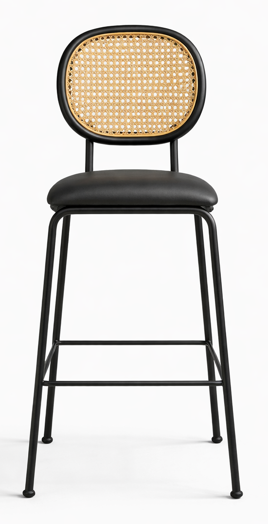 Camilla Cane Back Bar Chair