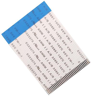 35 Pin 1mm Pitch 50mm Reverse Side Connection FFC Ribbon Flexible Flat Cable 35 Pin 1mm Pitch 50mm Reverse Side Connection FFC Ribbon Flexible Flat Cable