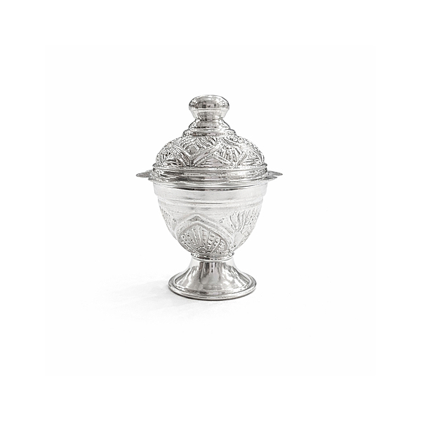 Sterling Silver Kumkum Chimizh – Approx. 12 Grams