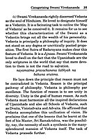 Vedanta - A New Interpretation