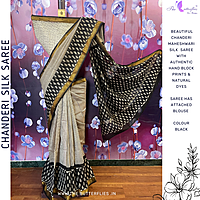 Chanderi Maheshwari Silk Saree SHPSCDS24499 Chanderi Maheshwari Silk Saree SHPSCDS24499