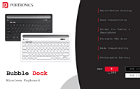 Keyboard Portronics Wireless