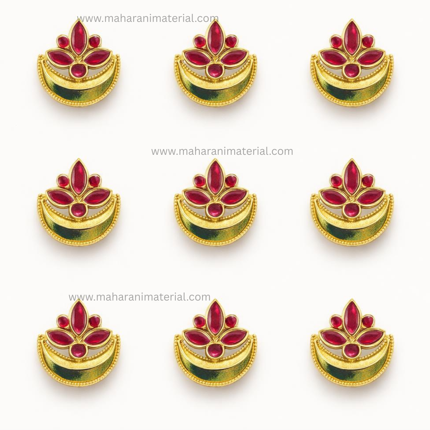 Chandra Brooch Leaf