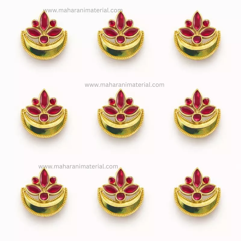 Chandra Brooch Leaf