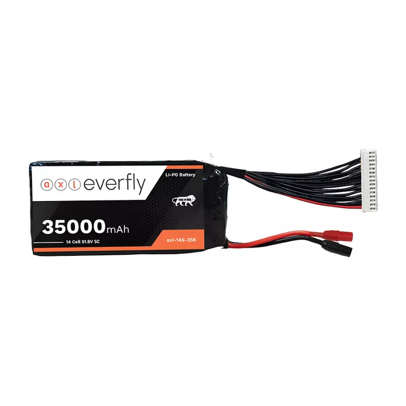 axl everfly 14S LiPo 35000mAh 51.8V Long Endurance Battery