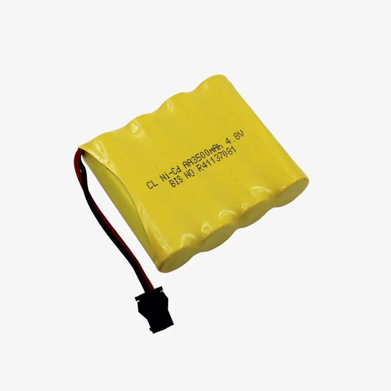 Ni-Cd AAx4 4.8v 3500mah Rechargeable Cells Battery Pack