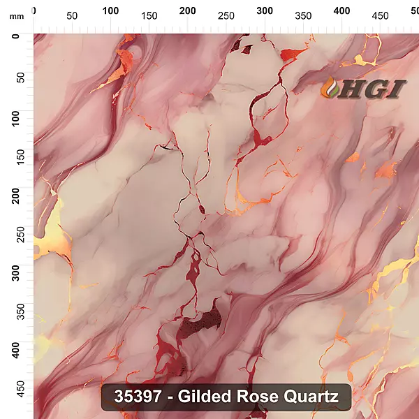 35397 Gilded Rose Quartz