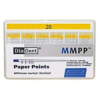 Diadent Paper Points Millimeter Marked 2% Endodontic Paper Points