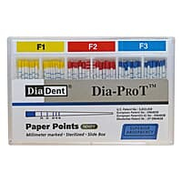 Diadent Pro T Paper Points Pack of 100 Endodontic Paper Points