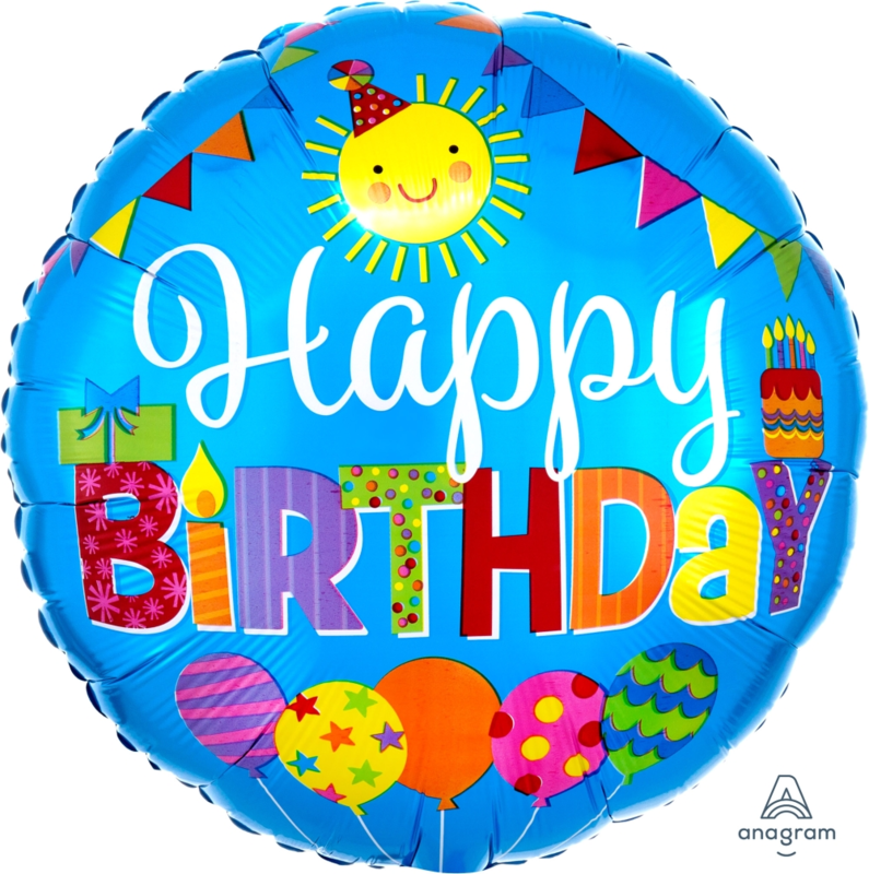 Anagram Happy Birthday Kids Party Standred XL-181168