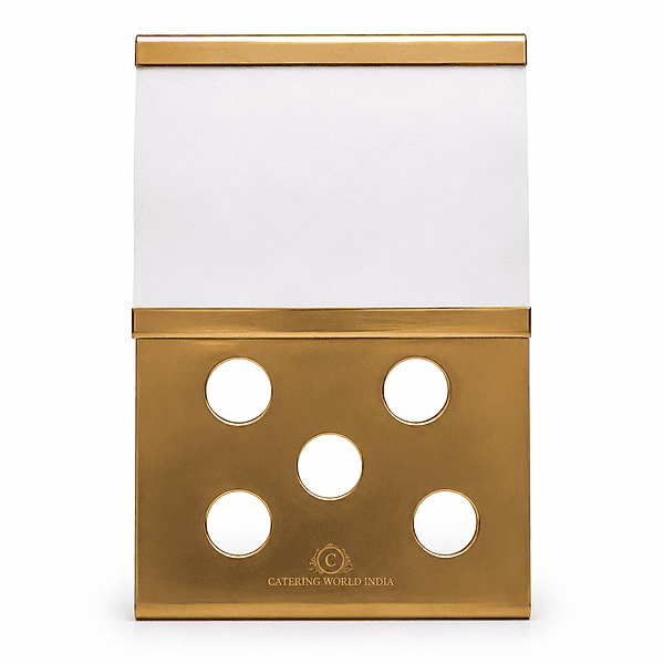 CARD STAND HOLE GOLD