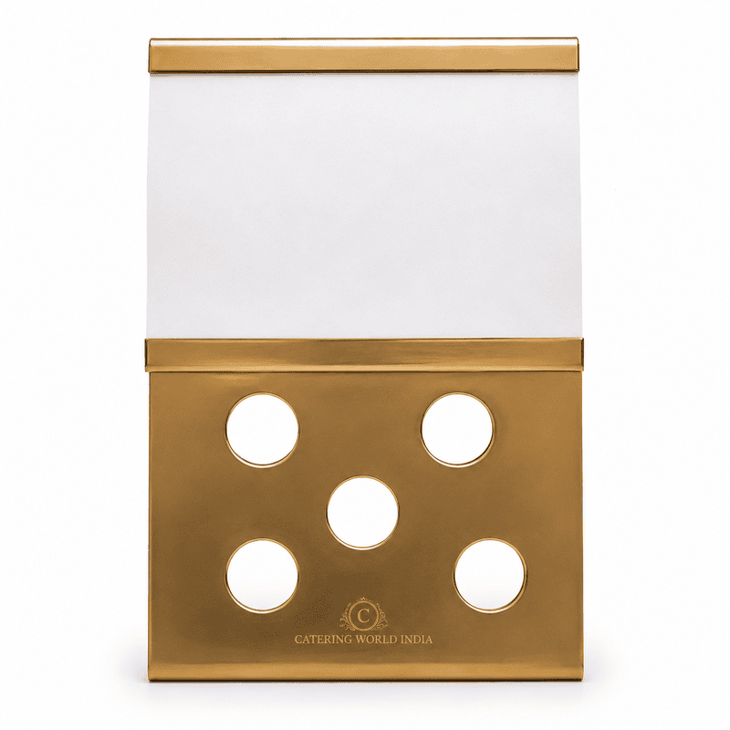 CARD STAND HOLE GOLD