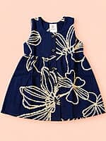Vizhi - Muslin Front Open Frock - Assorted Prints Vizhi - Muslin Front Open Frock - Assorted Prints