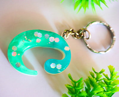 'C' ASTER INSPIRED KEYCHAIN(LKI00010) 'C' ASTER INSPIRED KEYCHAIN(LKI00010)