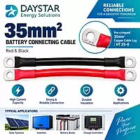 35mm² Red & Black Battery Connecting Cable