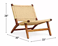 Elffie Weaving Accent Chair