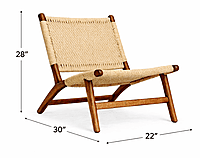 Elffie Weaving Accent Chair