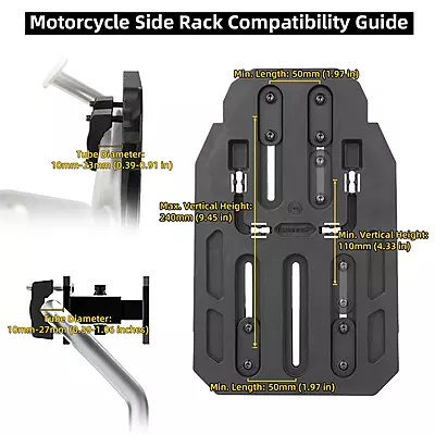 Rhinowalk Mechanic Series - 35L Motorcycle Side Bag - Quick Release Waterproof Saddlebag Rhinowalk Mechanic Series - 35L Motorcycle Side Bag - Quick Release Waterproof Saddlebag