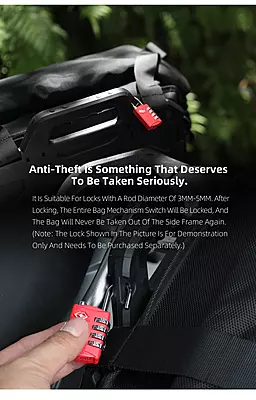 Rhinowalk Mechanic Series - 35L Motorcycle Side Bag - Quick Release Waterproof Saddlebag Rhinowalk Mechanic Series - 35L Motorcycle Side Bag - Quick Release Waterproof Saddlebag