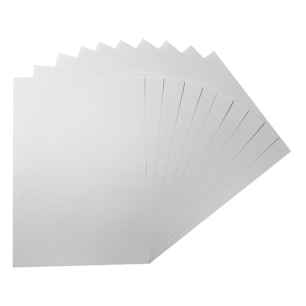 Pack of 100 A5 White Coloured Paper 75gsm Sheets