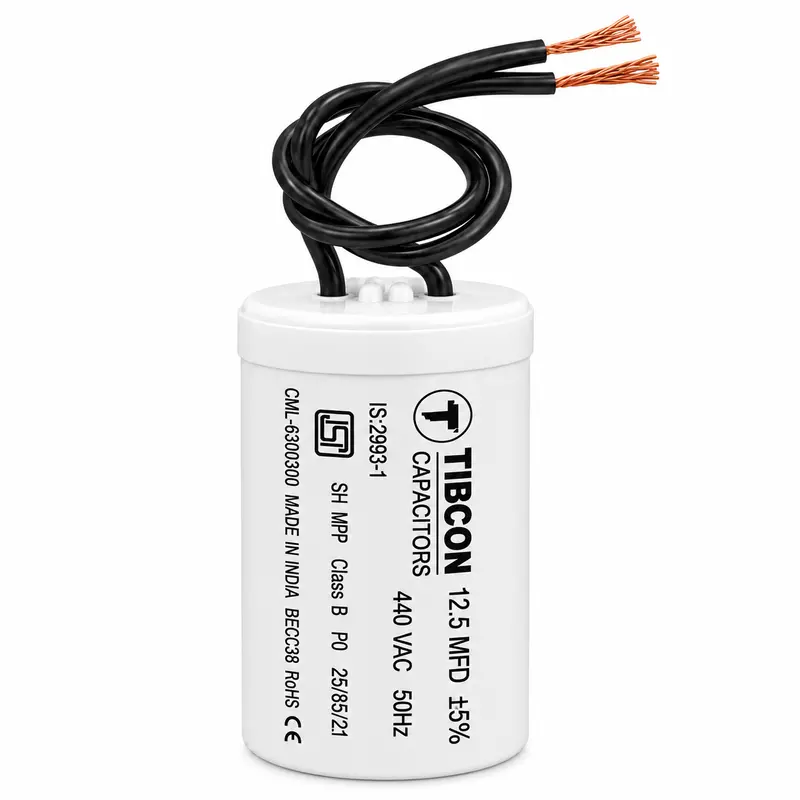 TIBCON 12.50 MFD Motor Run / Wire / 440V CAPACITOR