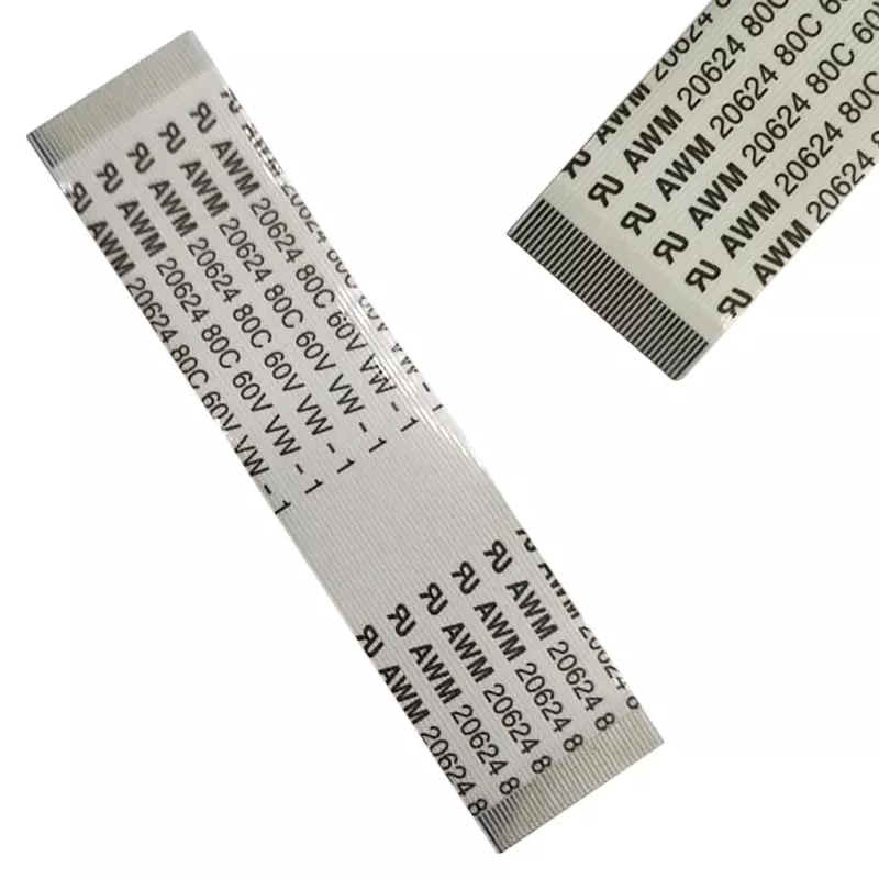 36 Pin 0.5mm Pitch 60mm Same Side Connection FFC Ribbon Flexible Flat Cable