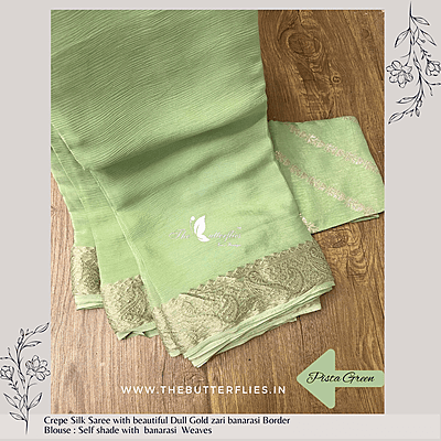 CREPE SILK SAREE DCMSCRE23856