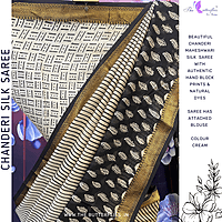 Chanderi Maheshwari Silk Saree SHPSCDS24499 Chanderi Maheshwari Silk Saree SHPSCDS24499