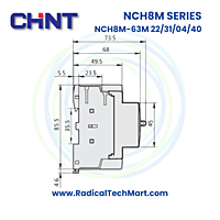 Chint NCH8-63M Modular Contactor - 22A, 31A, 40A