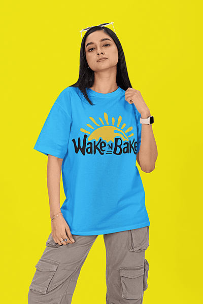 Wake and Bake premium Tshirt