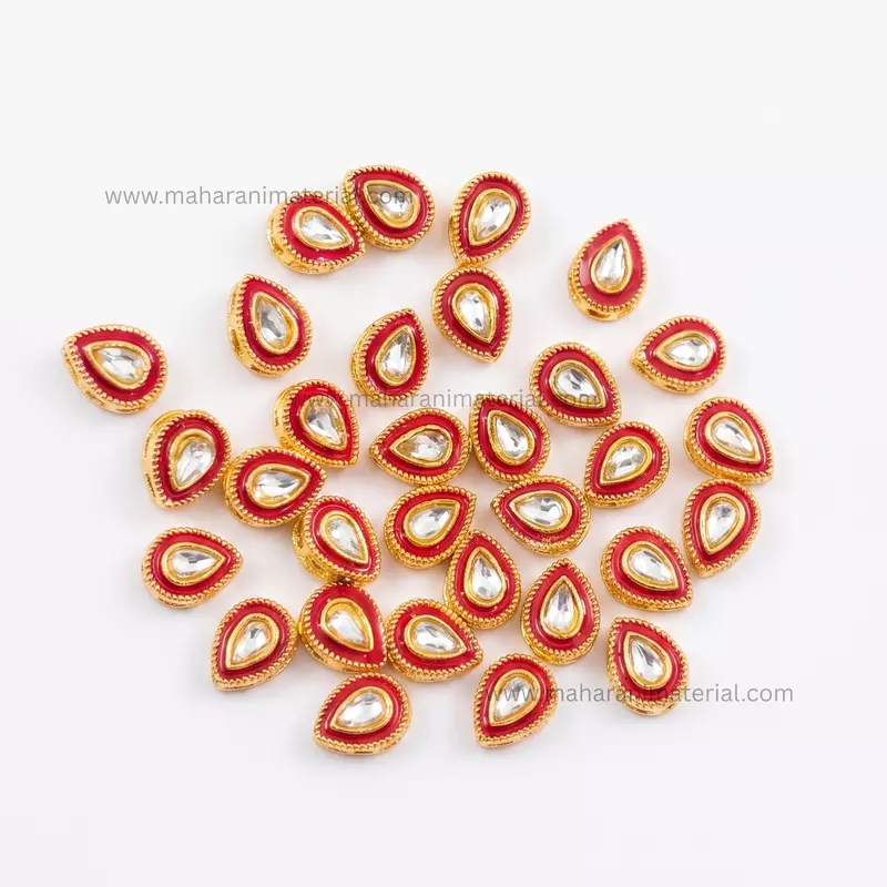 Meena Kundan Drop M 