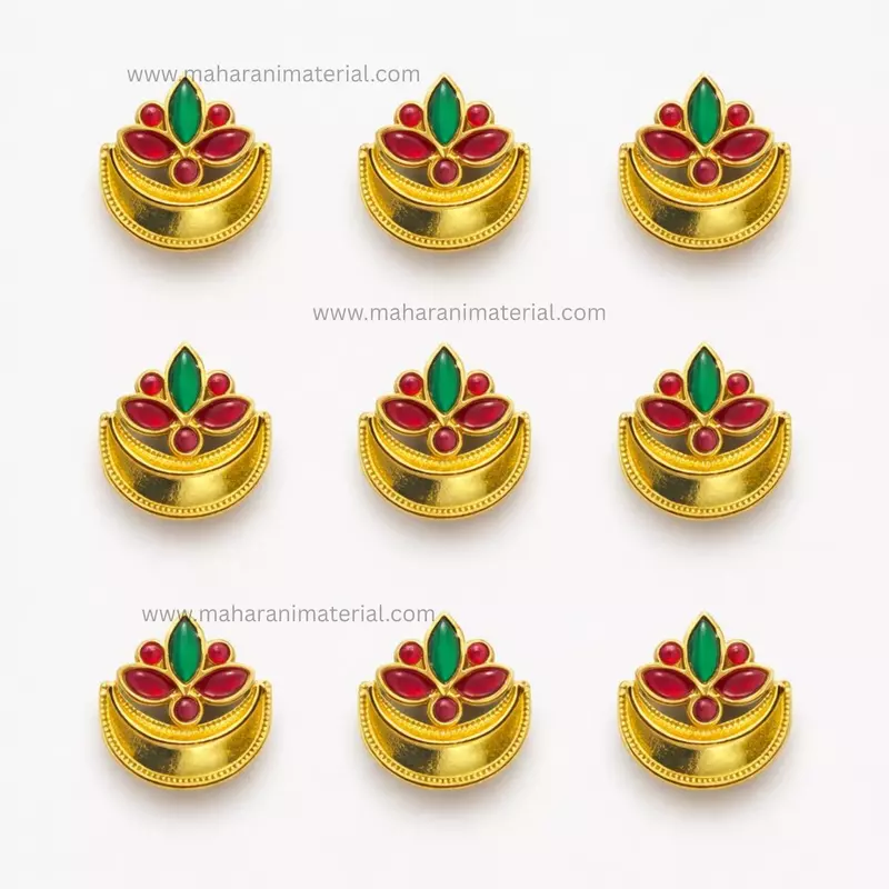 Chandra Brooch Leaf