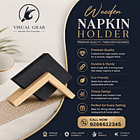Wooden Napkin Holder