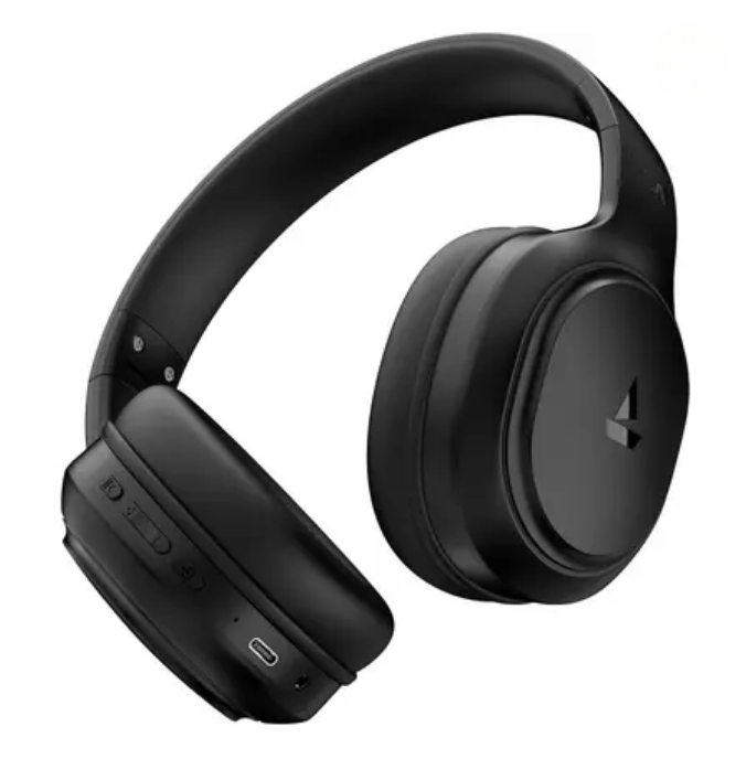 boAt Rockerz 430 w/ Beast Mode(40ms Low Latency),40HRS Playback & 40MM Drivers Bluetooth  (Black Sabre, On the Ear)