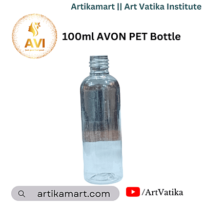 100ml AVON PET Bottle CLEAR - 20mm Neck 100ml AVON PET Bottle CLEAR - 20mm Neck