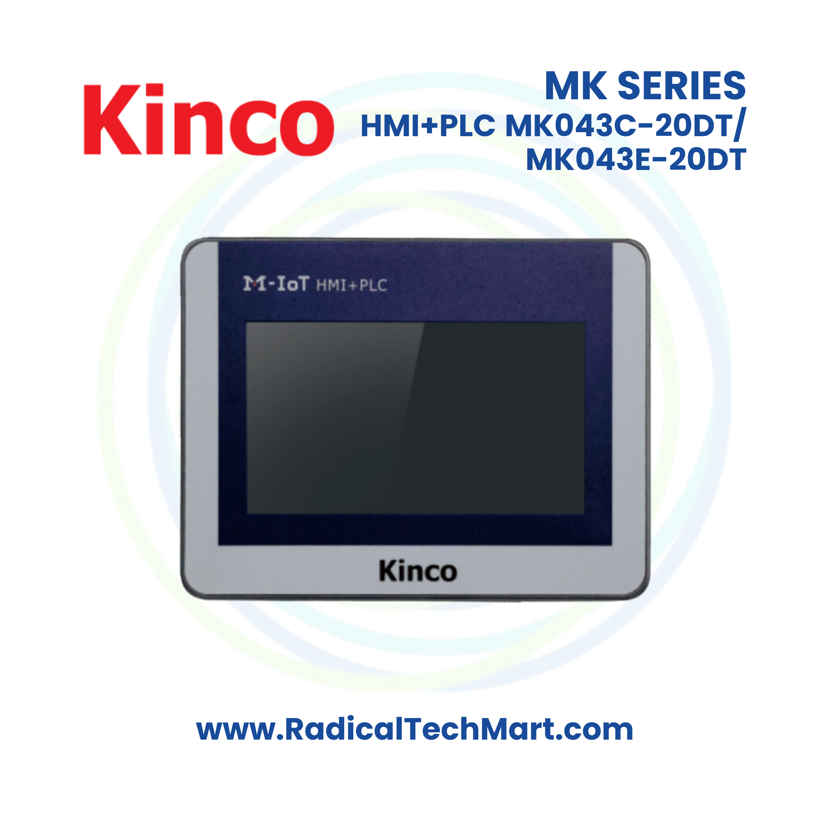 MK Series 4.3" HMI+PLC Combo