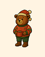 Unisex Off White Coffee Graphic Printed All-Weather Hoodie