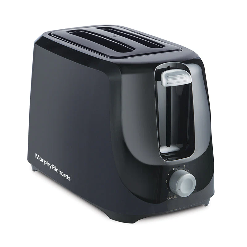 Morphy Richards AT 200 Bread Toaste- 2 slices 700W- Pop-Up - Cool-Touch Body - Removable Crumb Tray