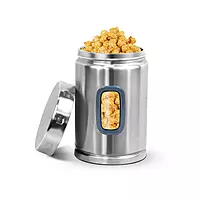 "Signora Ware Modular Steel Container Deluxe (Window Round) 1650 ML