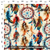 37321 Vibrant Feather Dreams