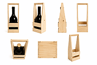 Wooden Wine Bottle Holder